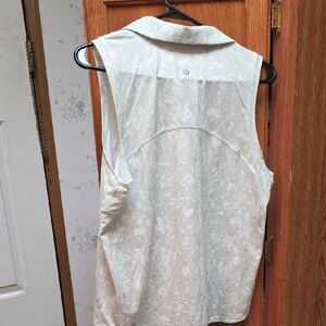 Lululemon Quick Drying Sleeveless Polo Tank